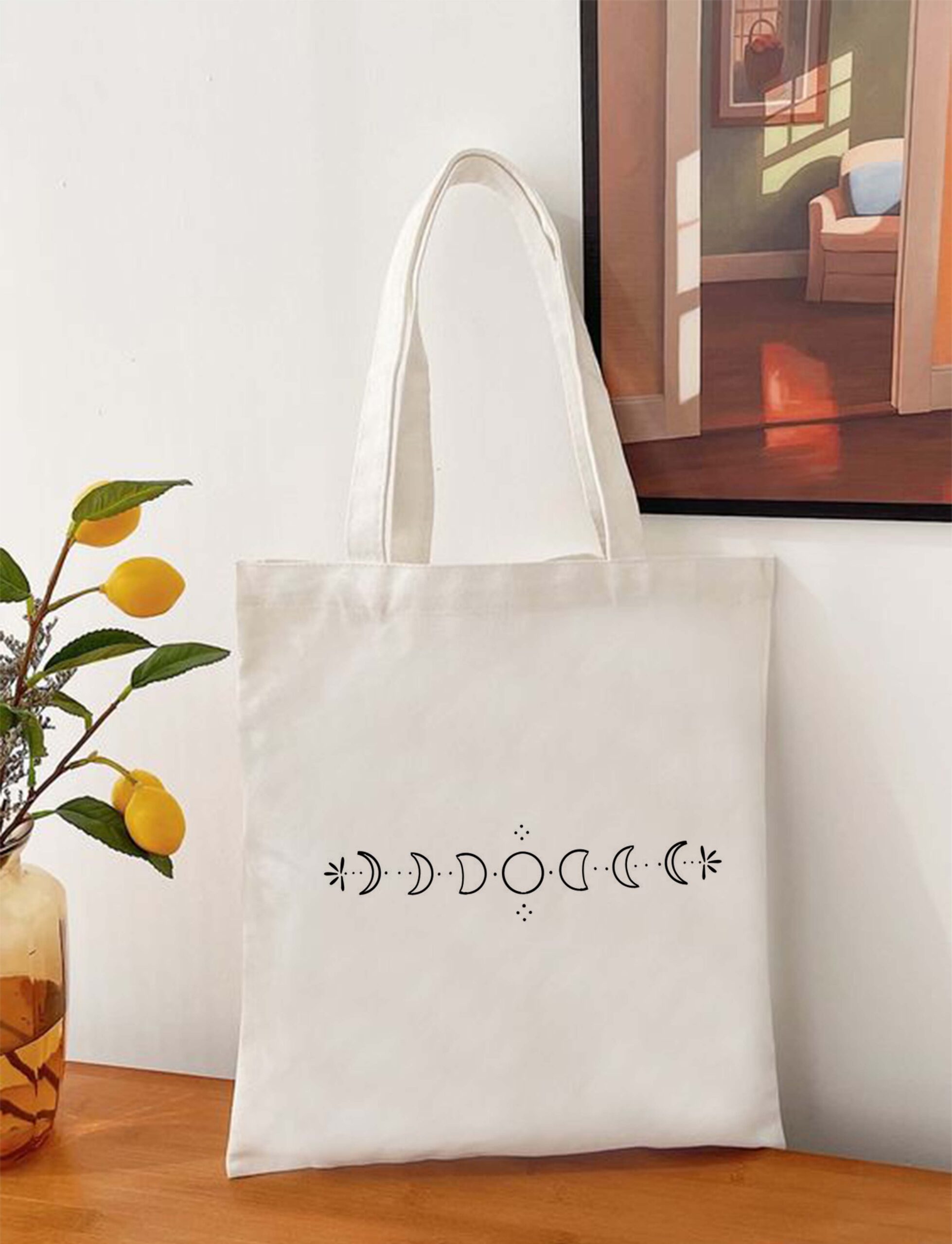 Moonphase Tote Bag